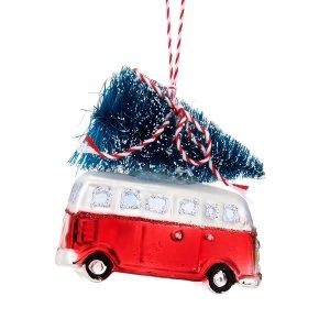 Sass & Belle Camper Van with Tree Shaped Bauble