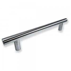 LocksOnline Guardsman Satin Stainless Steel Bolt Through Door Pull Handle - 25mm Bar