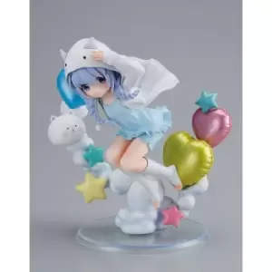 Is the Order a Rabbit BLOOM PVC Statue 1/6 Chino Tippy Hoodie Ver. 21 cm