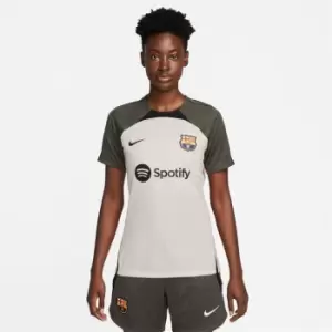 Nike Barcelona Strike Top 2023 2024 Womens - Brown