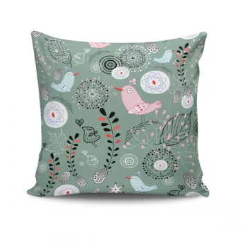 NKRLNT-116 - No Filling Multicolor Cushion Cover