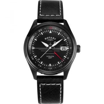 Rotary Black 'Horizon' Sports Watch - HGS00006/04