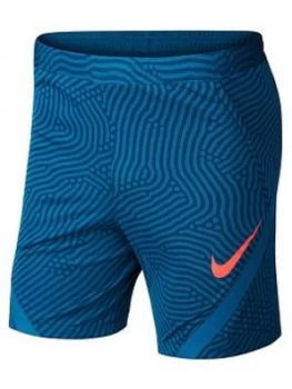 Boys, Nike Strike Junior Short, Blue, Size L