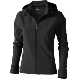 Elevate Womens/Ladies Langley Softshell Jacket (M) (Anthracite)