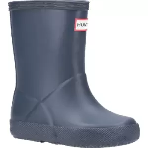 Hunter Girls First Classic Rubber Wellington Boots UK Size 9 (EU 27)