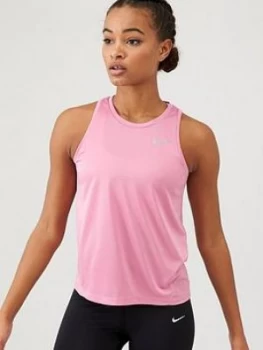 Nike Running Miler Tank - Pink