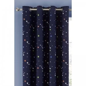 Happy Space Lined Eyelet Curtains