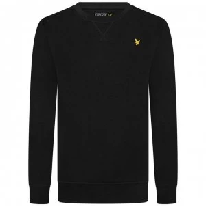 Lyle and Scott Basic Crew Fleece Sweatshirt - Black