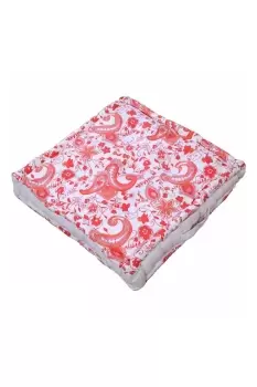 Paisley Cotton Floor Cushion