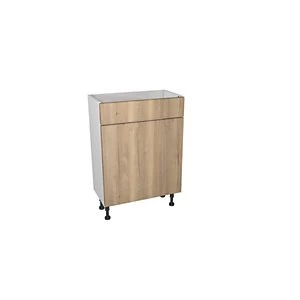 Wickes Vienna Oak Floorstanding WC Unit - 600mm