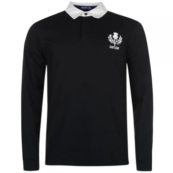 Rugby World Cup Long Sleeve Jersey Mens - Scotland