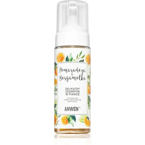 Anwen Orange & Bergemot Foam Shampoo 170ml