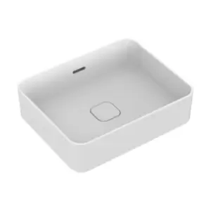 Strada II Vessel Basin 50 X 40 White Overflow No Tap Hole Rectangular - 232641