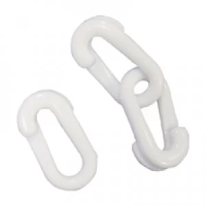 Slingsby VFM Whites Hook Connecting Links 6mm Pack of 10 360082