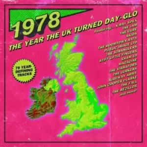 1978 The Year the UK Turned Day-Glo by Various Artists CD Album