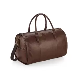 Quadra Nuhide Garment Weekender Duffel/Holdall Bag (One Size) (Tan)