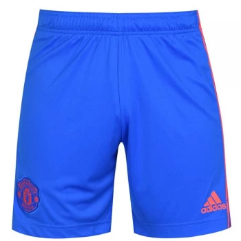 adidas Manchester United Away Shorts 2021 2022 - Blue