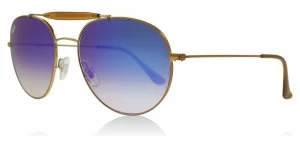 Ray-Ban 3540 Sunglasses Shiny Bronze 198/8B 58mm