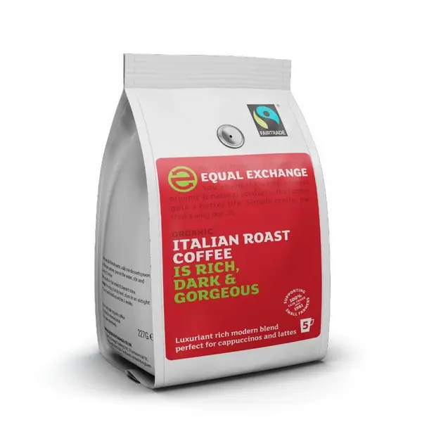 Equal Exchange Italian Roast Ground Coffee 227g