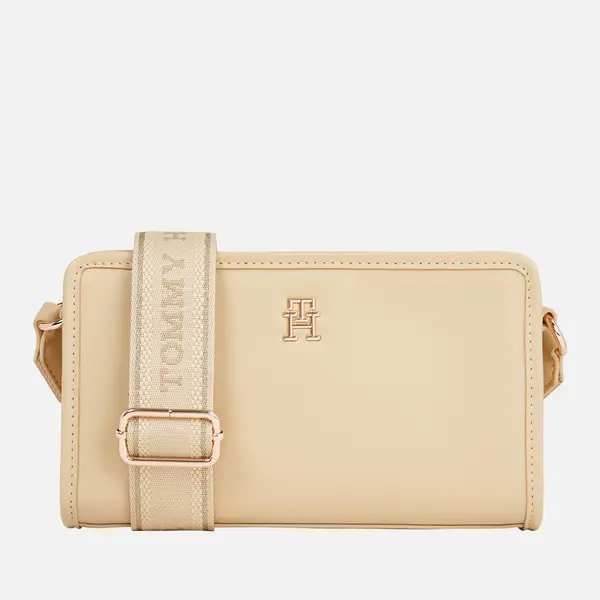 Tommy Hilfiger Logo Leather Crossbody Bag