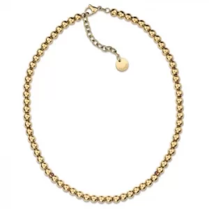 Tommy Hilfiger 18" Gold Plated Beaded Necklace