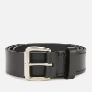 Polo Ralph Lauren Mens Vegan Leather Pp Belt - Black - W36