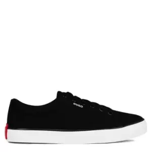 Hugo Dyer Canvas Trainers - Black