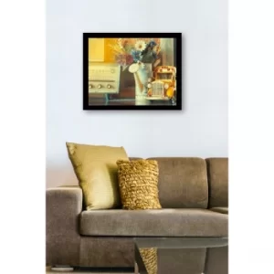 SC0973 Multicolor Decorative Framed MDF Painting