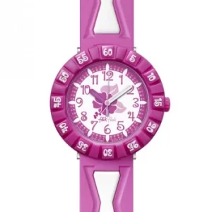 Childrens Flik Flak Hibipink Watch