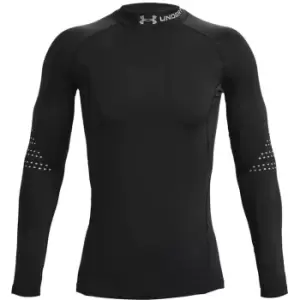 Under Armour CoolGear Mock Base Layer Top Mens - Black