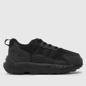 Adidas Black Zx 22 Toddler Trainers