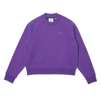 Lacoste Luxury Crew Neck Sweatshirt - Purple S5Z