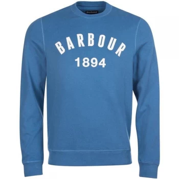 Barbour John Crew Sweatshirt - blue BU53