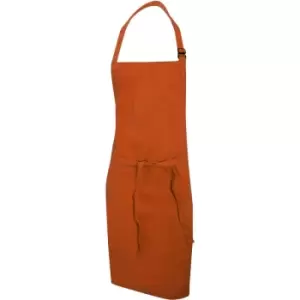 Dennys Multicoloured Bib Apron 28x36ins (Pack of 2) (One Size) (Ginger) - Ginger