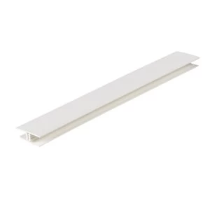 Wickes PVCu Joint Bead White 350 x 10 x 2500mm