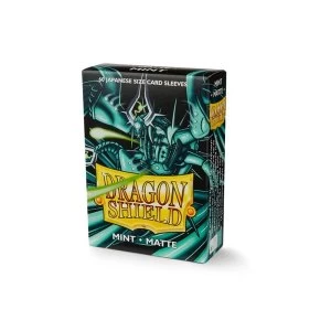 Dragon Shield Matte Mint 60 Japanese Size Sleeves (10 Packs)