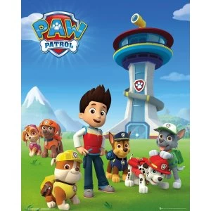 Paw Patrol Team Mini Poster