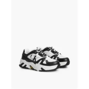 Calvin Klein Jeans Chunky Runner Vibram Lth Mix Wn - Multi