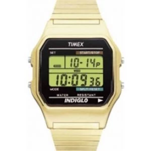 Timex T78677 Mens Style Watch Gold