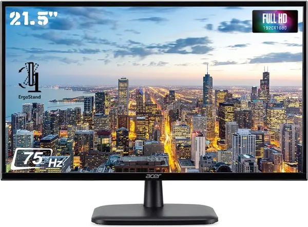 Acer 21.5" KA222QB Full HD IPS Panel FreeSync Monitor