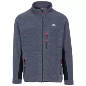 Trespass Mens Jynx Full Zip Fleece Jacket (XS) (Navy Stripe)