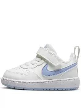 Nike Toddler Court Borough Low Recraft Trainers, White, Size 8.5 Younger