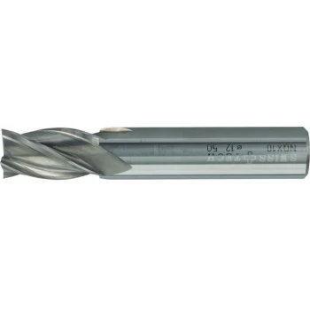 Swisstech - 3.00MM Series 50 Carbide 4 Flute Plain Shank Short Series End Mill - U