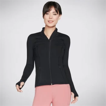 Skechers Go Flex Mesh Jacket Ladies - BLACK