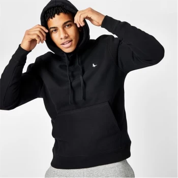 Jack Wills Woodward Pheasant Logo Hoodie - Black