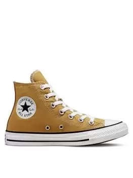 Converse Chuck Taylor All Star Seasonal Colour Canvas Hi - Orange, Size 7, Men