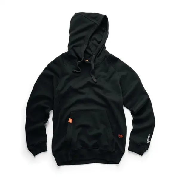 Scruffs Eco Worker Hoodie Black - S