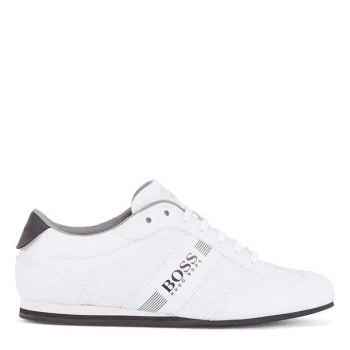 Hugo Boss Lighter Tech Low Top Trainers White 105 Men