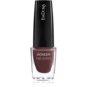 IsaDora Wonder Nail Polish Quick - Drying Nail Polish Shade 423 Downtown Brown 6 ml