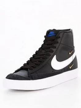 Nike Blazer Mid '77 Se - Black/Blue